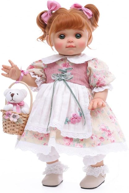 Muñeca bebé de Cloveray, muñeca reborn realista de 18 pulgadas con...
