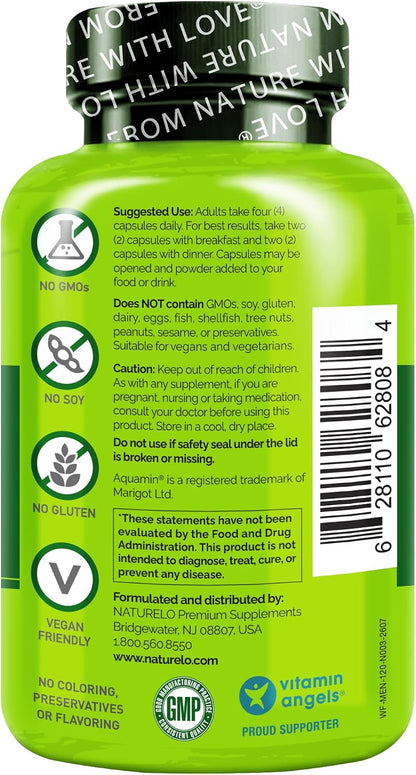 Naturelo Multivitamina alimentaria completa para hombres, 1
