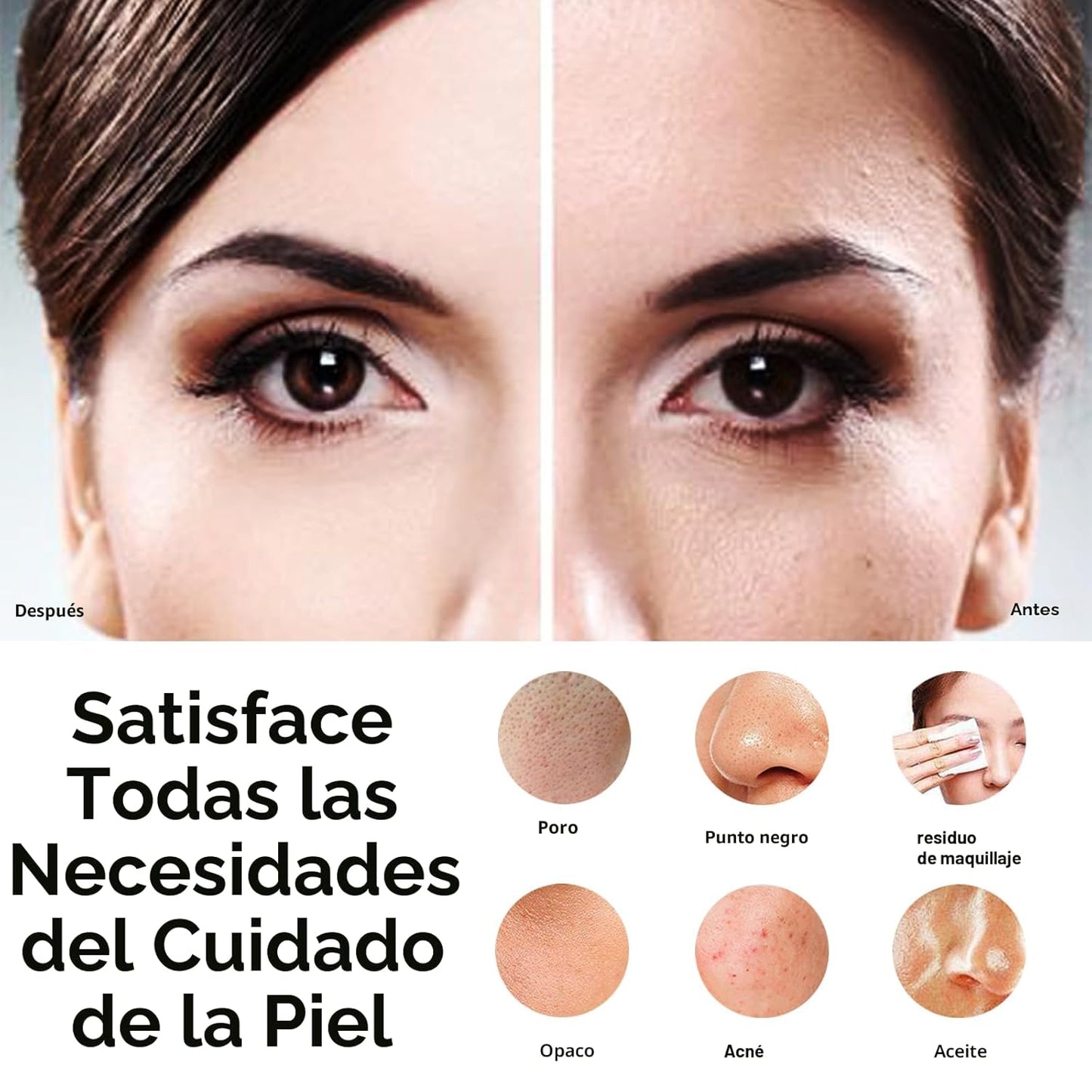 NågraCoola CLIE Cepillo de Limpieza Facial, Impermeable y Recargabl...