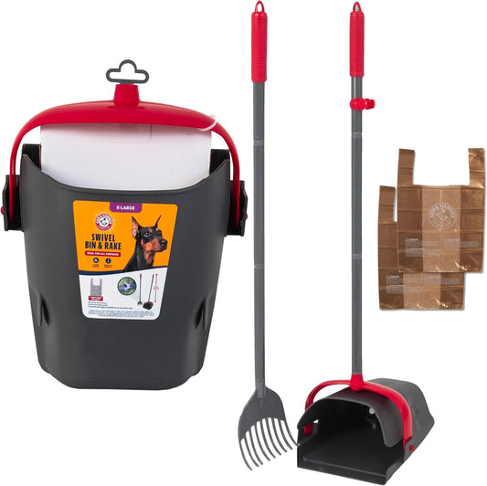 Arm &amp; Hammer Recogedor de excrementos para perros extra grandes...