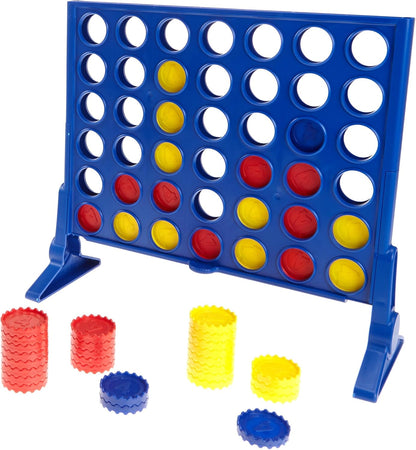 Hasbro Gaming Conecta 4 Juego de mesa de estrategia para edades de 6 años en adelante (exclusivo de Amazon)