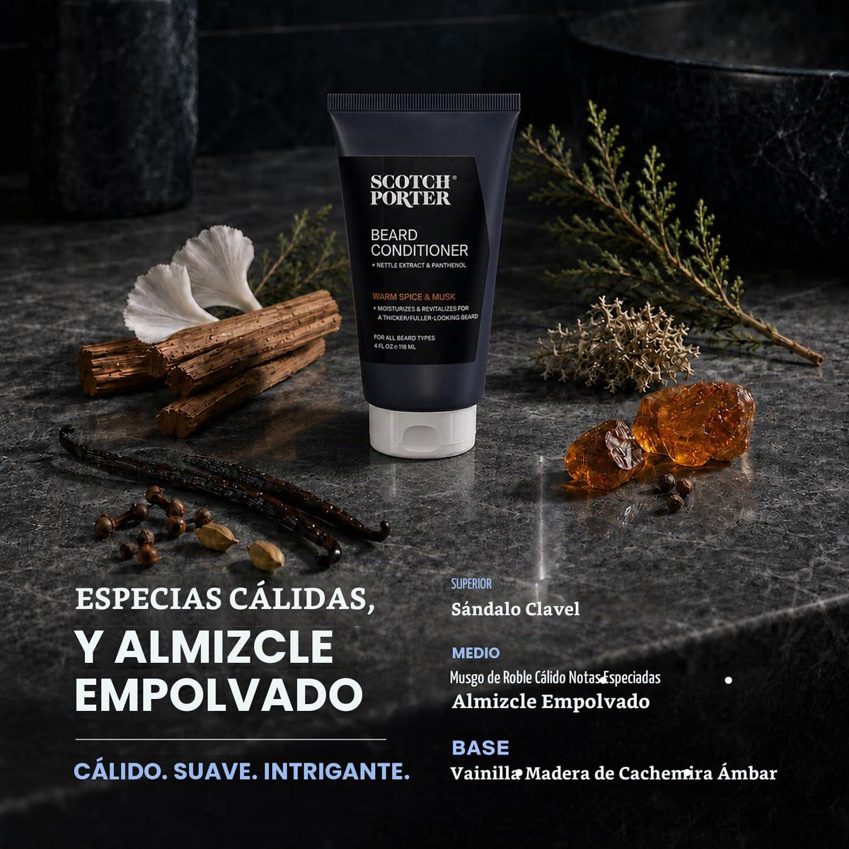 Scotch Porter Hidratar y nutrir el acondicionador de barba para hom...