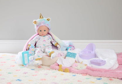 Madame Alexander Set de Juego Deluxe de Muñeca Bebé Unicornio Sweet...