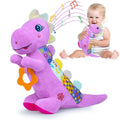 Juguetes Musicales de Peluche de Dinosaurio Bebé para 0-3-6-9-12 Me...
