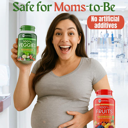 TM NATURALS Suplemento de frutas y verduras para hombres y mujeres,...