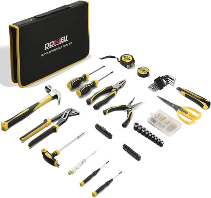 DOWELL Juego de herramientas Kit de herramientas 152 piezas para el...