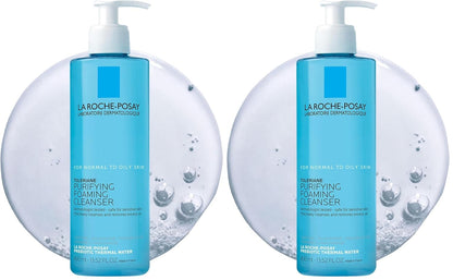 La Roche-Posay Toleriane Limpiador Facial Espumoso Purificante, Lim...