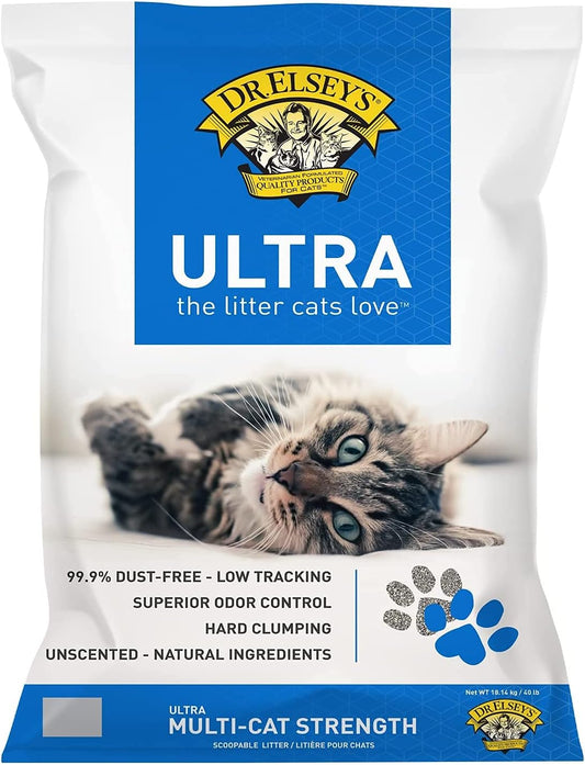 Dr. Elsey's Arena para gatos de arcilla aglutinante ultra sin p...