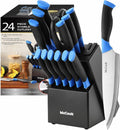 McCook® Juegos de cuchillos, juegos de bloques de cuchillos de coci...