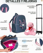 Naturally KIDS Maleta para niños pequeños con juguete de dinosaurio...