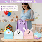 CandyHome Juego de 12 toallas de baño para bebés y niños pequeños,...