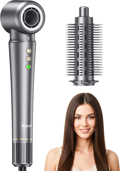 Cepillo de aire caliente, secador de pelo profesional de alta veloc...