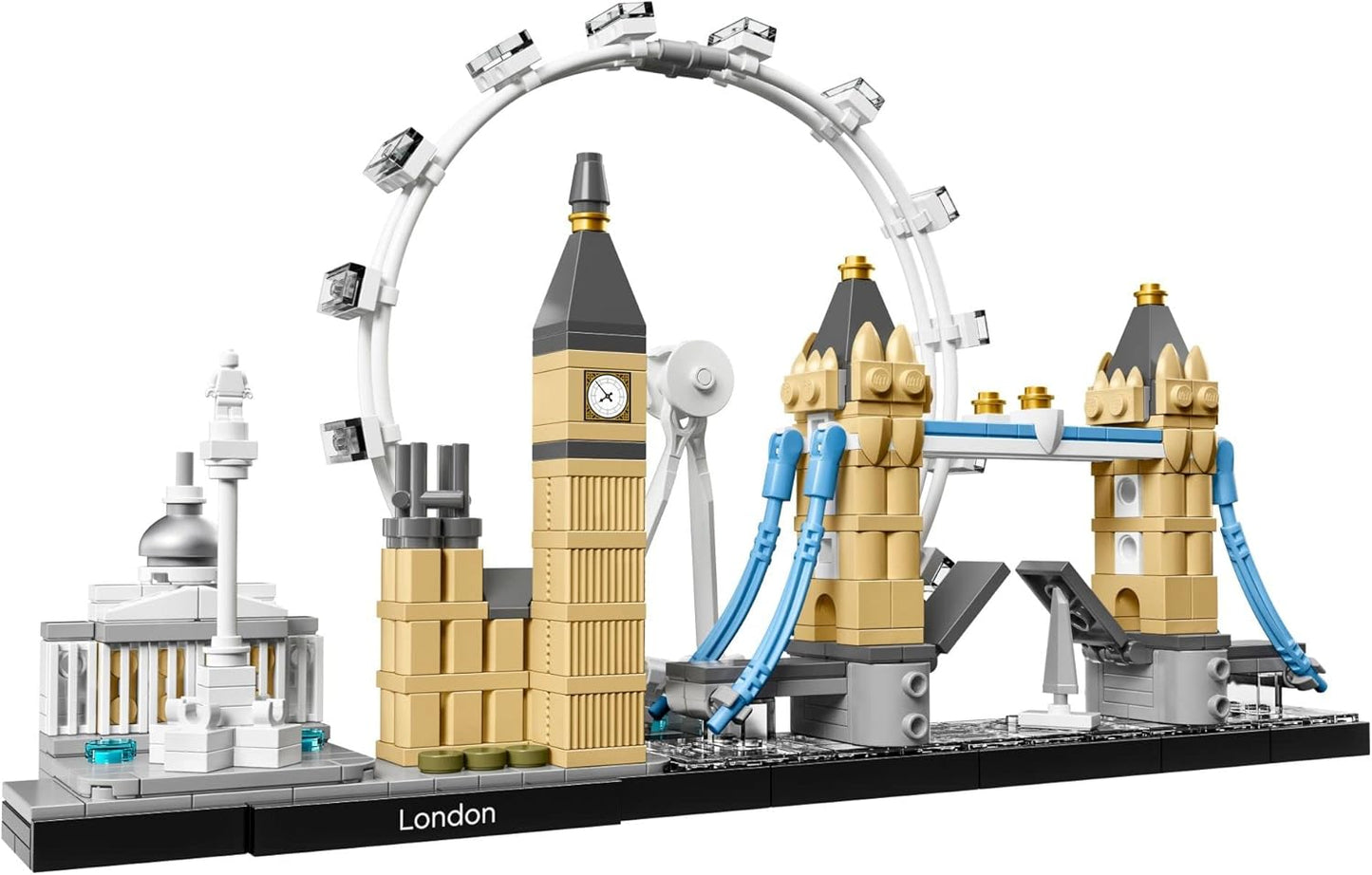 LEGO Architecture London Skyline Collection 21034 - Kit de construcción modelo y regalo para niños y adultos (468 piezas)