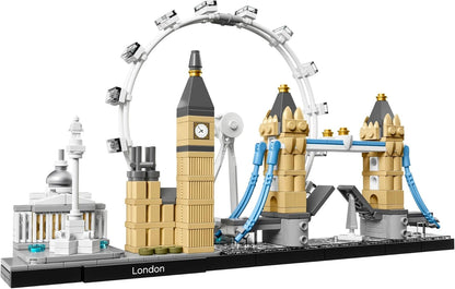 LEGO Architecture London Skyline Collection 21034 - Kit de construcción modelo y regalo para niños y adultos (468 piezas)