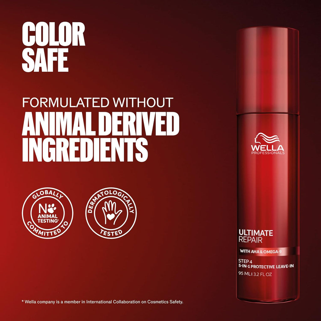 Wella Professionals Tratamiento protector sin enjuague 5 en 1 ULTIM...