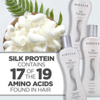 BioSilk Kit de Champú, Acondicionador y Suero de Terapia de Seda de...