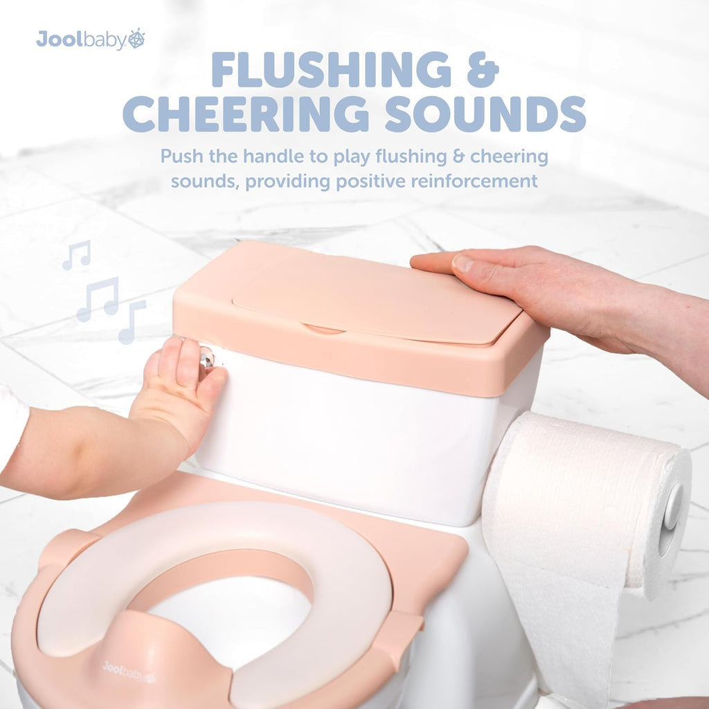 Orinal Real Feel 2 en 1 con almacenamiento para toallitas, sonidos...