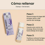The Honest Company Champú Body Wash Recarga Cartón, Lavanda Calma,...