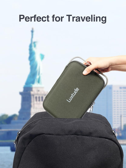 Luxtude Organizador electrónico de viaje, organizadores tecnológico...