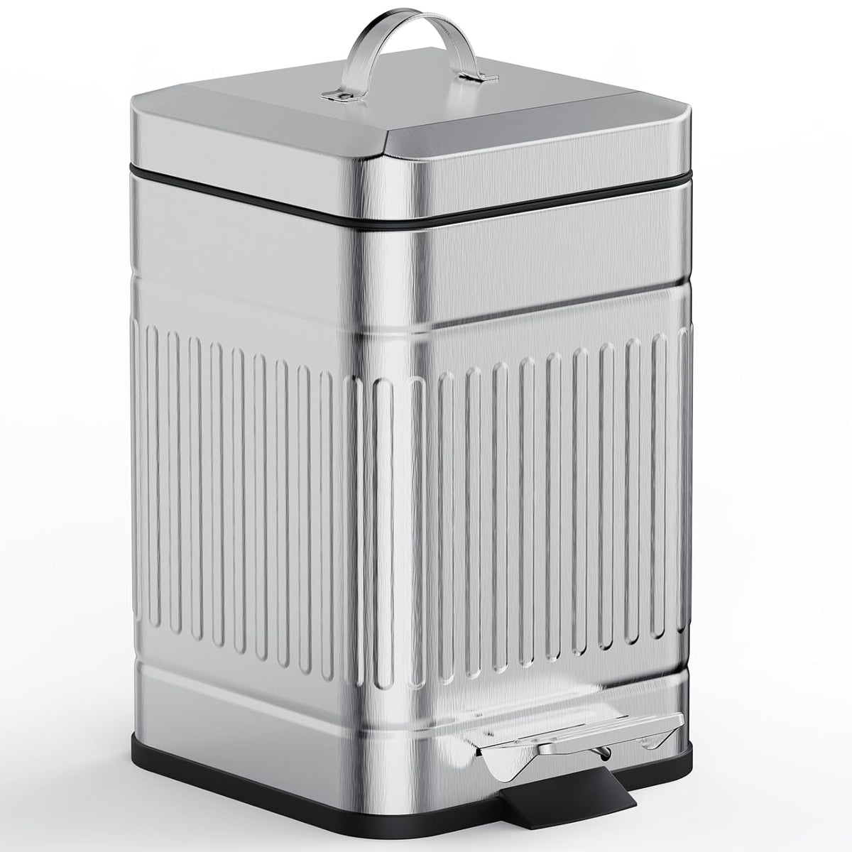 CEROELDA Cubo de Basura Pequeño con Tapa - 5L\/1.3 Gal, Cubo de Bas...