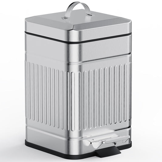 CEROELDA Cubo de Basura Pequeño con Tapa - 5L\/1.3 Gal, Cubo de Bas...