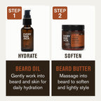 Every Man Jack Aceite hidratante para barba y mantequilla para homb...