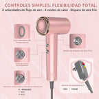 Secador de pelo iónico de alta velocidad Mythsight StyleVibe con 3...