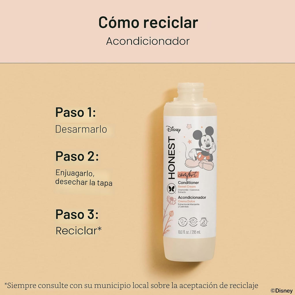The Honest Company Acondicionador libre de silicona, lo suficientem...