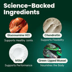 VetriScience Suplemento Ultimate Strength para cadera y articulacio...