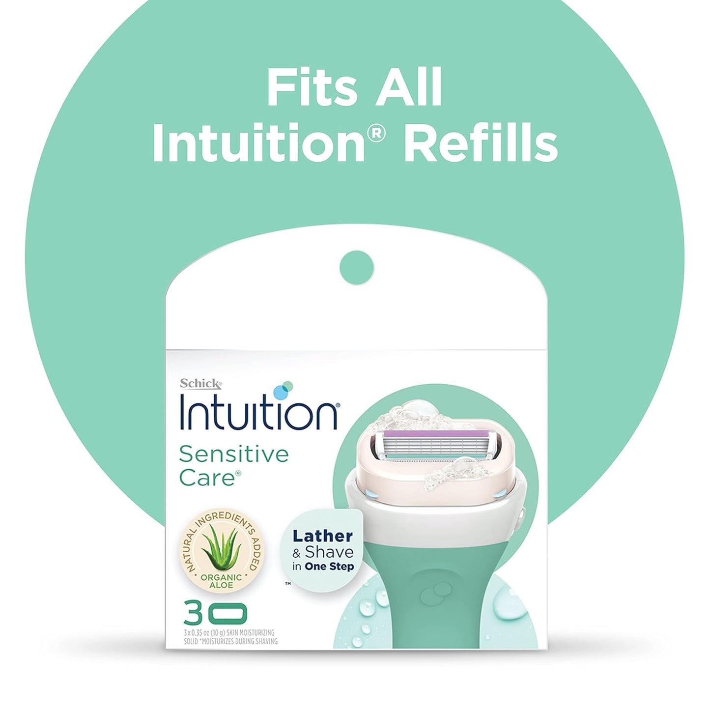 Maquinillas de afeitar Schick Intuition Sleek para mujeres con piel...