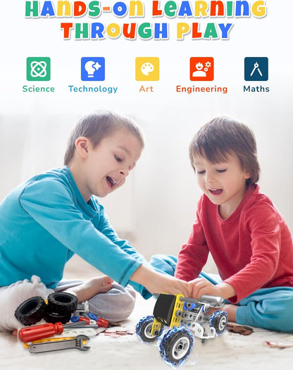 Juguetes STEM para niños de 5, 6, 7, 8+ años, 10 en 1 juguetes eléc...