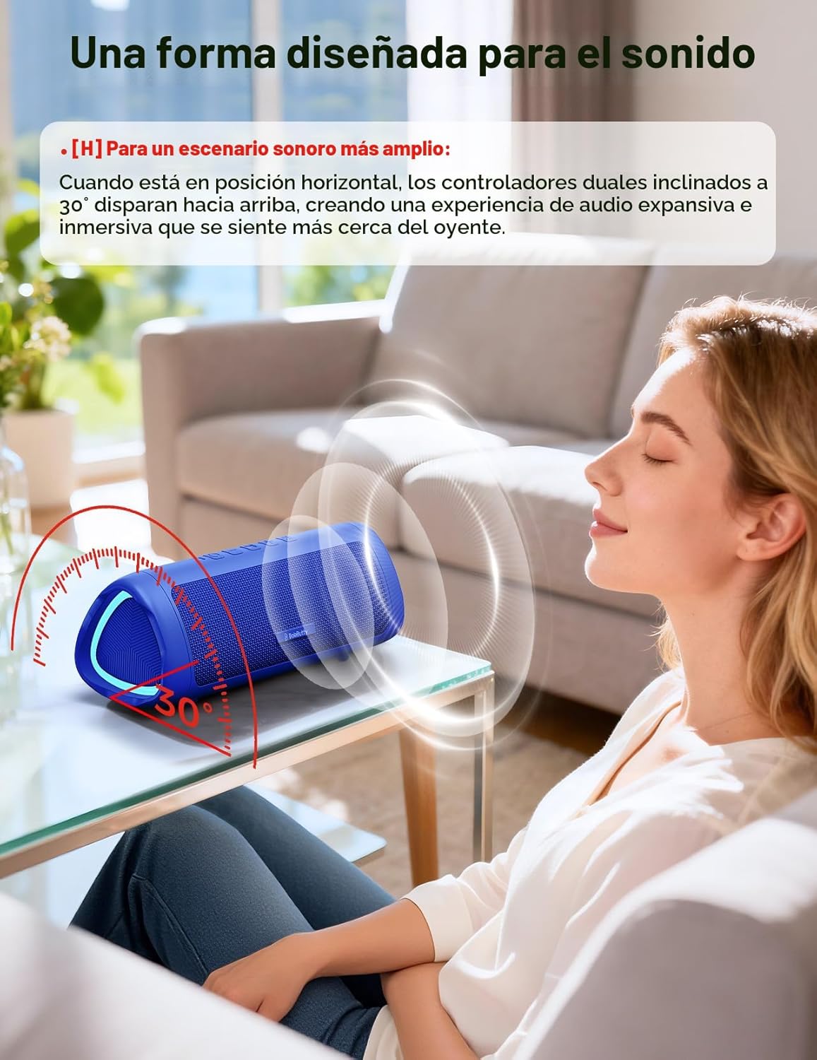 BolaButty Altavoz Bluetooth con sonido HD, inalámbrico portátil, IP...