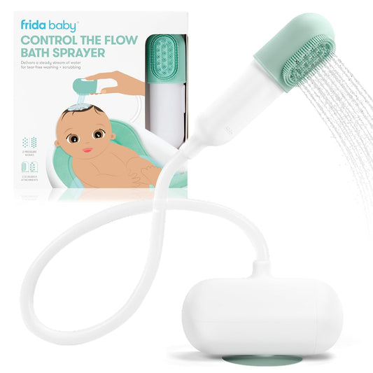 Frida Baby Control The Flow - Accesorio rociador para bañera de beb...