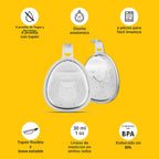 Medela in-Bra - Colector de leche materna, diseño a prueba de fugas...