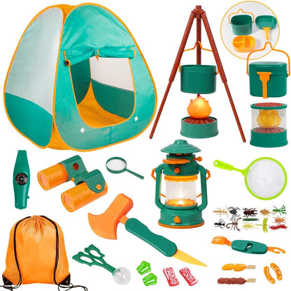 Meland Juego de Campamento para Niños con Tienda - Juguetes para Ni...