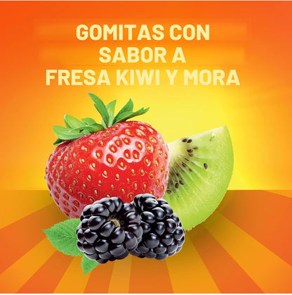 Metamucil Gomitas de fibra para adultos con probióticos para el ali...