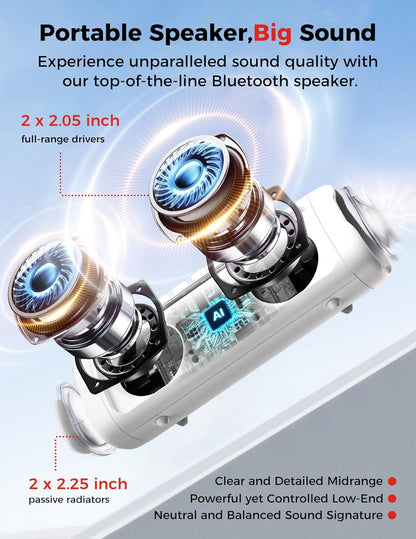 BolaButty Altavoz Bluetooth con sonido HD, inalámbrico portátil, IP...