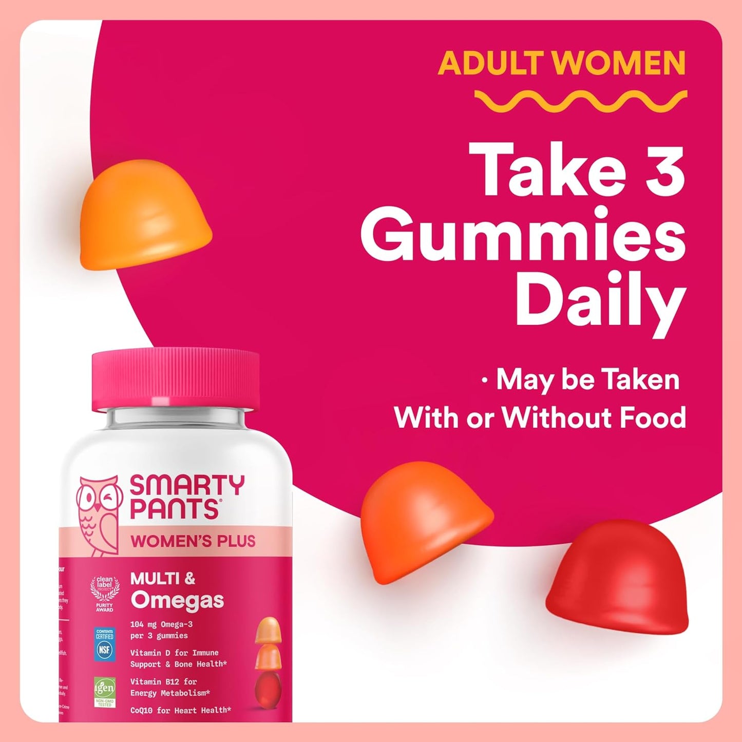 SmartyPants Paquete completo de bienestar para mujer: multivitamíni...