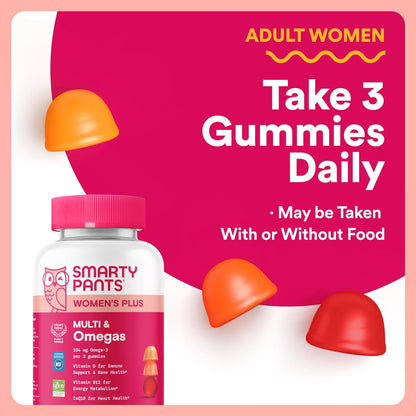 SmartyPants Paquete completo de bienestar para mujer: multivitamíni...