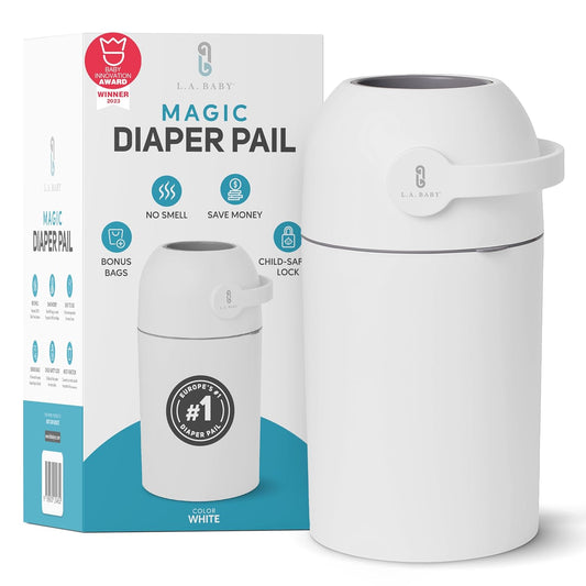 L.A. BABY Cubo Mágico para Pañales - Sistema Patentado 100% Libre d...
