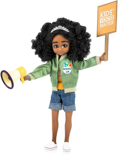 Lottie Muñeca activista infantil con accesorios inspirados en la ac...