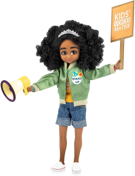 Lottie Muñeca activista infantil con accesorios inspirados en la ac...
