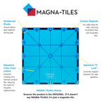 MAGNA-TILES Juego clásico de construcción magnética de 32