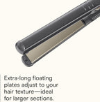 INFINITIPRO BY CONAIR Plancha plana de cerámica turmalina, 1 pulgad...