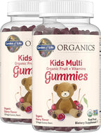 Garden of Life Organics - Gomitas de vitaminas para niños, certific...