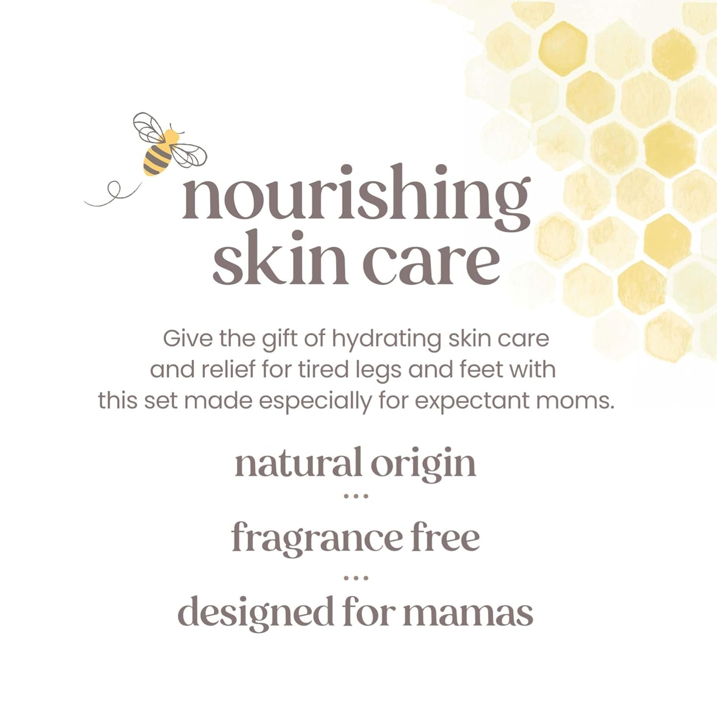 Burt\u2019s Bees Mama Bee set de regalo con 3 productos para el cui...