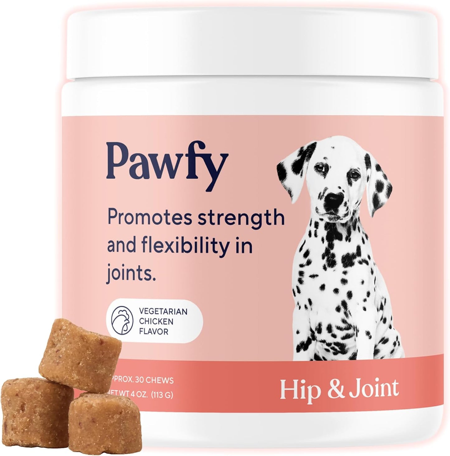 Pawfy Suplemento para Cadera y Articulaciones para Perros con MSM y...