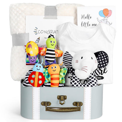 iAOVUEBY Juego de regalo para bebé, regalos de baby shower, juguete...