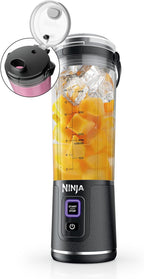 Ninja Blast Batidora Portátil, Sin Cable, Recipiente de 18oz, Licua...