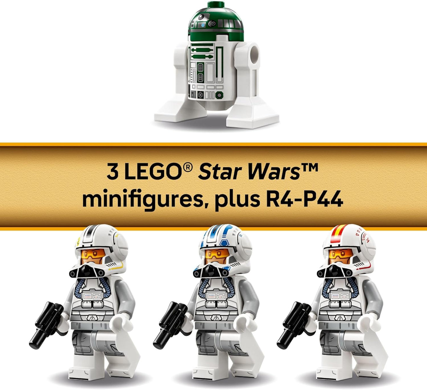 LEGO Star Wars: La venganza de los Sith Nave espacial ARC-170 Starfighter juguete de construcción - Juguete de Star Wars para niños y niñas, edades 9+ - Idea de regalo para cumpleaños - 75402